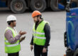Commercial drivers participating in continuous fleet safety training in California