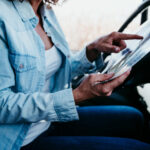 Commercial driver studying CDL license requirements in California